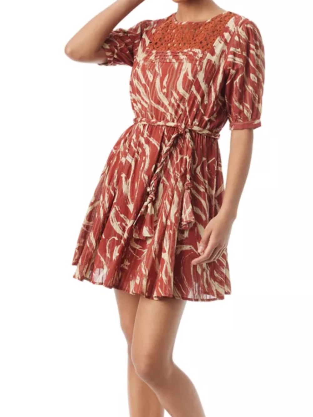 Sam Edelman Womens Tiffany Mini Dress size M
100% cotton